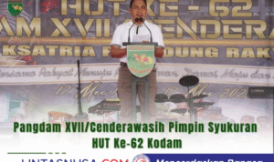 Pangdam XVII/Cenderawasih Pimpin Syukuran HUT Ke-62 Kodam