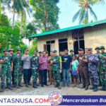 Kunjungan Kerja Tim Wasev Mabesad Tinjau RTLH Satgas TMMD ke-124 Kodim 1624/Flotim.