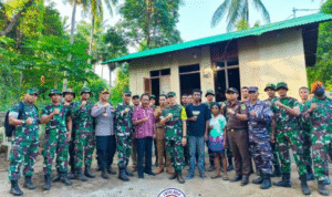 Kunjungan Kerja Tim Wasev Mabesad Tinjau RTLH Satgas TMMD ke-124 Kodim 1624/Flotim.