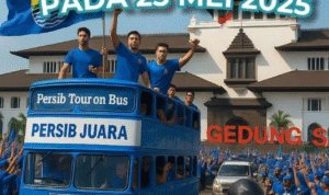 Ribuan Bobotoh Siap Meriahkan Konvoi Persib Juara di Bandung Raya
