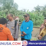 Respons Cepat Polsek Lakbok dalam Monitoring Banjir Desa Sidarahayu, Kapolsek Tegaskan Komitmen Jaga Keselamatan Warga