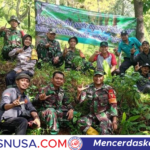 Aksi Nyata TNI Tanam Pohon di Trenggalek, Jaga Sumber Air dan Lawan Perubahan Iklim