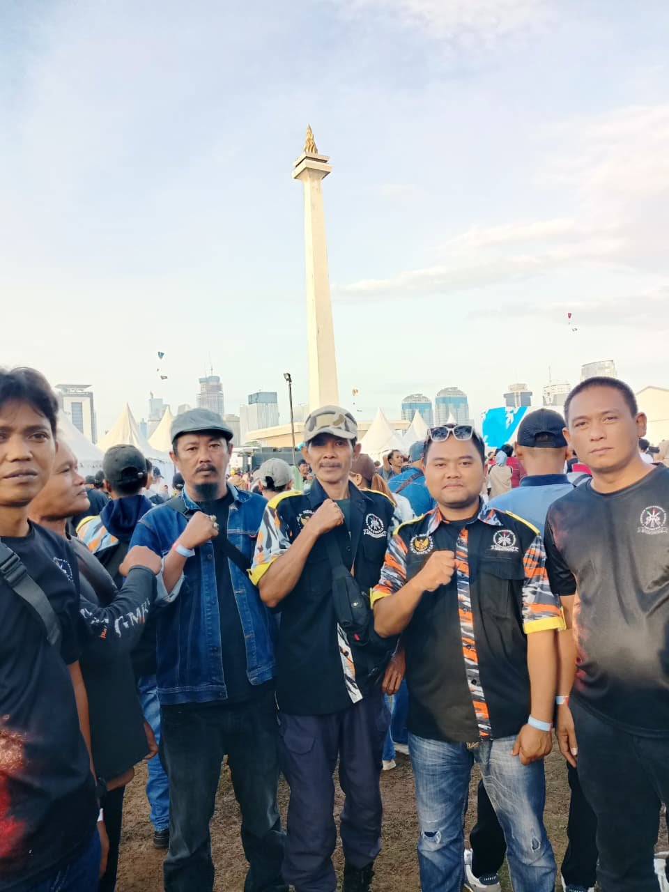 250 Anggota GMBI Distrik Tasikmalaya Hadiri Peringatan HUT Bhayangkara ke-79 di Jakarta