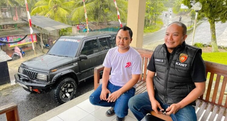 Ketua GMBI KSM Pancatengah Silaturahmi dengan Polsek Pancatengah, Bahas Sinergi dan Kamtibmas