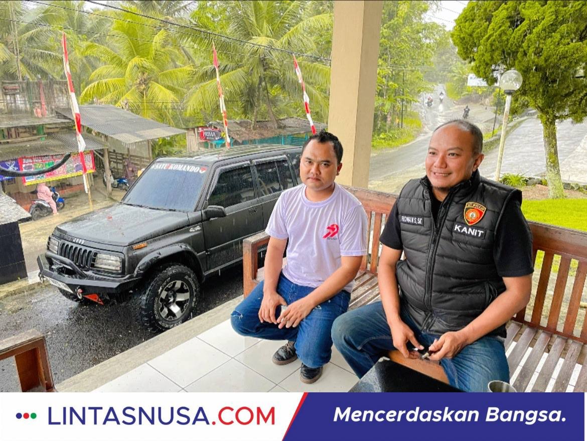 Ketua GMBI KSM Pancatengah Silaturahmi dengan Polsek Pancatengah, Bahas Sinergi dan Kamtibmas