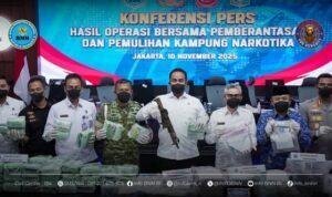 OPERASI BERSAMA PEMBERANTASAN DAN PEMULIHAN KAMPUNG NARKOBA