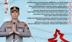 Kapolres Madiun Sampaikan Himbauan Kamtibmas Jelang Natal 2025 dan Tahun Baru 2026