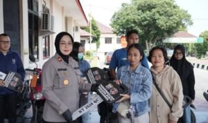 Wujud Pelayanan Penegakan Hukum Hingga Tuntas, Polres Bontang Kembalikan Tujuh Unit Sepeda Motor Curian kepada Pemiliknya